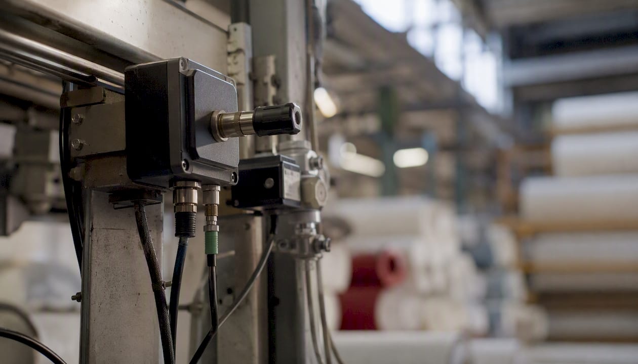Tecnología de sensores y sistemas de telemetría en maquinaria textil