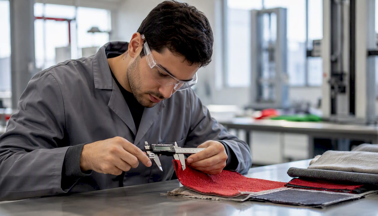 Gestión de ensayos físicos textiles: guía operativa