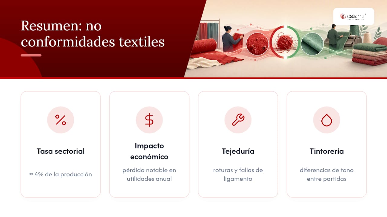Diagrama que relaciona las tasas de no conformidad con los costos de producción
